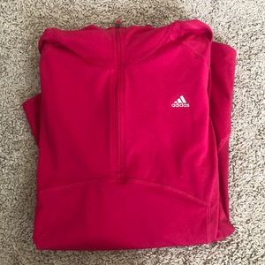 Pink Adidas Half Zip